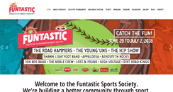 Desktop Screenshot of funtasticsports.ca