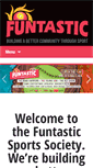 Mobile Screenshot of funtasticsports.ca
